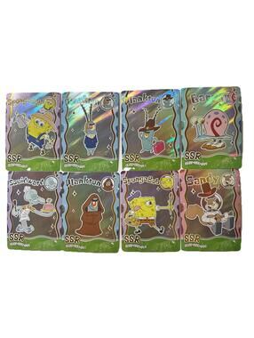 SpongeBob SquarePants TCG Cards - SSR LOT - KABAO 2024 VIACOM - Read Description